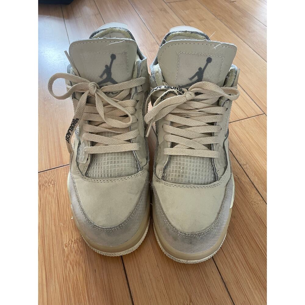 Jordan 4 Retro Off-White Sail size 42 Mens 8.5